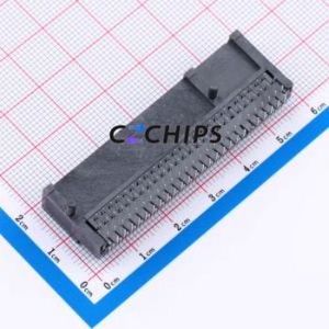 PCIE-098-02-F-D-RA Gold Finger Connector Bent Lead Through Hole,P=1mm Connector 1mm 98P Right Angle Insert Phosphor Bronze - Product Image 2