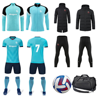 OEM profesional a todo color de impresión sublimación Jersey deporte fútbol conjunto completo kits de entrenamiento de fútbol sin logotipo
