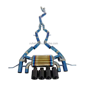 Đơn midpipe 89mm đến 76mm Titan exhausus ống cho cho BMW M2C/m2 cạnh tranh G87 3.0T catback hệ thống với van - Product Image 1