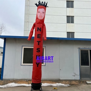 Bán Sỉ Trang Trí Nhà Máy Bóng Bay Vũ Công Màu Đỏ Bơm Hơi Để Bán - Product Image 2