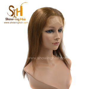 Commercio all'ingrosso 100% reale brasiliani del virgin dei capelli umani topper per le donne toupet di capelli Parrucche Piene Del Merletto - Product Image 3