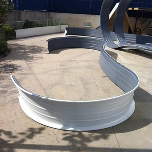 Kim loại Bảng điều chỉnh mái uốn cong cong thủy lực đứng đường may máy uốn cho lợp - Product Image 1