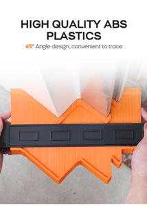 Doppel köpfiges DIY-Aluminium-Kontur messgerät Einfach zu bedienendes Holz bearbeitungs lineal mit Verriegelung messungen Benutzer definierte ODM-Unterstützung - Product Image 3