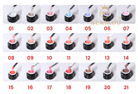Gel pour ongles sans chaleur avec logo personnalisé, couleurs scintillantes, rose, nude, sans HEMA, sans brûlure, auto-nivelant, constructeur de gel pour ongles durs en pot