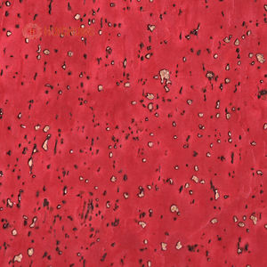 पुर्तगाल आयातित काग चमड़े गुलाब लाल रंग के लिए काग कपड़े सोने के साथ फिल्म बैग - Product Image 5