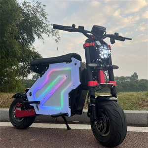 Scooter Eléctrico de Larga Distancia con Doble Motor Geofought M5 72V 10000W, Maletero Trasero, Amortiguador y Doble Freno de Disco - Product Image 3