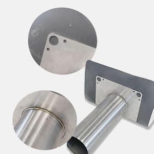 รางระบายน้ำหลังคาอะลูมิเนียมสำเร็จรูป - ใช้ได้กับ TPO/PVC สำหรับรางน้ำกันสาด/รางน้ำแคบ (90/110/125 มม.) - Product Image 1