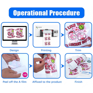 Nueva Impresora UV DTF de Alta Precisión, Formato A3 de 30 cm, con Tinta de Color Blanco y Barniz para Aplicación Directa a Película - Product Image 5