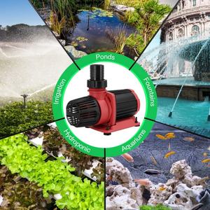 Pompe de bassin à fréquence variable AC 85W 9000L/H Pompe de bassin submersible silencieuse Pompe à onduleur AC à faible bruit pour bassin à carpes koï <span class=keywords><strong>Cascade</strong></span> - Product Image 6