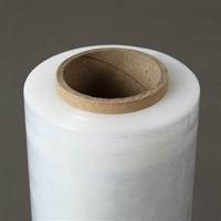 Film étirable en plastique LDPE à 3 couches, co-extrusion, avec taille personnalisée pour la protection des marchandises