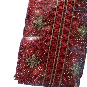 Bông Thêu Xe xương ren ren sequin phụ kiện lông mi phụ kiện cô dâu Mạng Che Mặt đám cưới vật liệu trang trí cổ tay trắng - Product Image 1