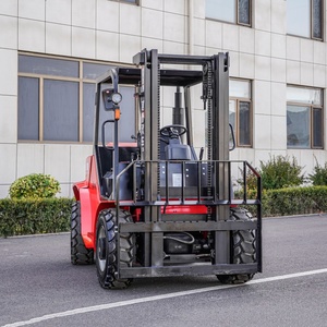 Вездеходный вилочный погрузчик 3 тонны, для пересеченной местности, высота подъема 4000 мм, <span class=keywords><strong>6</strong></span>-цилиндровый двигатель, с регулировкой вил - Product Image 5