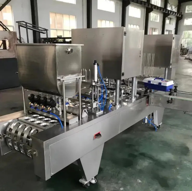 Fabrieksprijs Volautomatische Pet Plastic Blister Thermoforming Vul-En Verzegelverpakkingsmachine