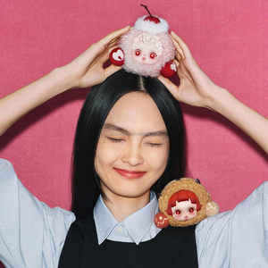 POP MART SKULLPANDA You Found Me Series Earphone Bag Moldy Muffin <strong>Earbuds</strong> Case for <strong>Apple</strong> Earbud Protective Carrying Case Bag - Product Image 4