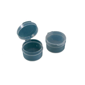 Tarro de plástico con tapa a presión, envase cosmético de PP, tarro de plástico transparente, envase redondo de plástico - Product Image 5