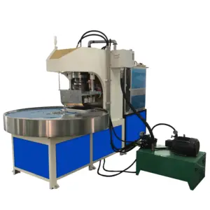 Hydraulic High frequency welding machine for TPU embossing leather plastic welder