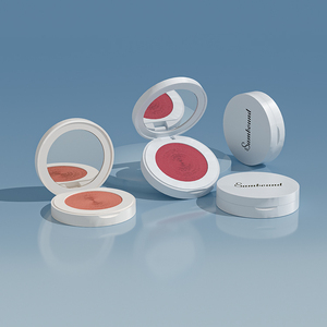 Palette de fards à paupières en or simple et dou gold luxury vente en gros métal magnétique vente en gros violet étui de fard à paupières de luxe abs - Product Image 5