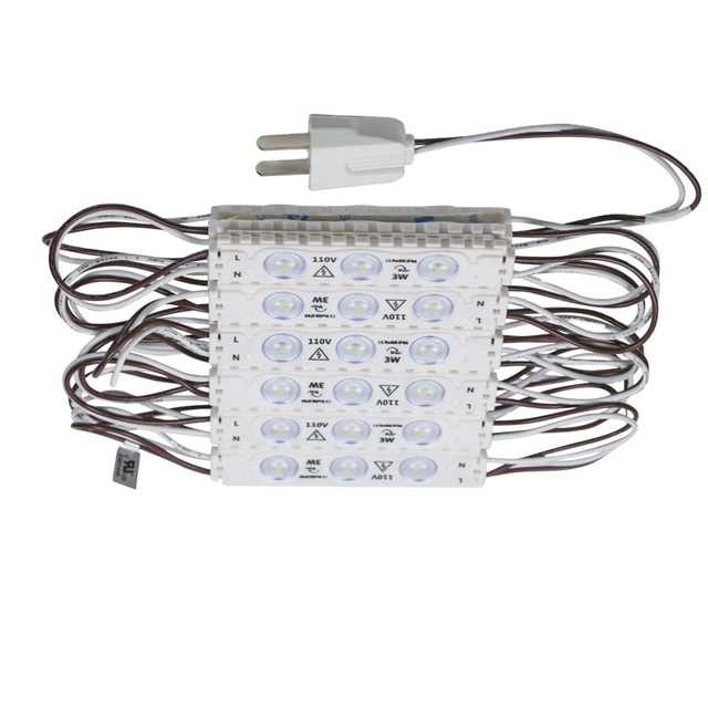 AC 110V 220V 3W Led Module 1.5w/3w IP67 Waterproof Led Light Modules SMD 2835 Chip Led Injection Module for Lighting Box