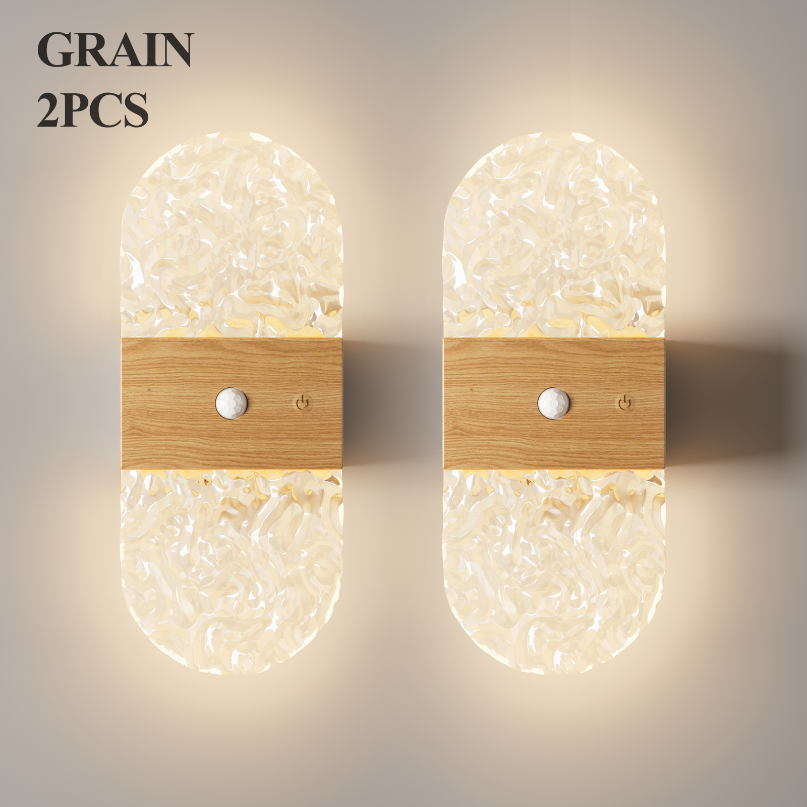 Wood 2PCS