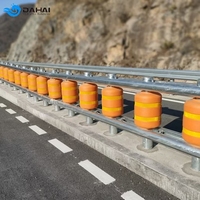 Barrera Rodante de Prueba MASH TL4, Sistema Anticollisión, Barrera Rodante de EVA para Seguridad en Carreteras de Montaña