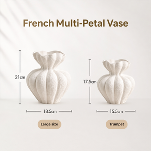 Vaso <span class=keywords><strong>in</strong></span> Ceramica <span class=keywords><strong>Stile</strong></span> Europeo Qianrui, Vaso da Tavolo Bianco con Smalto Francese, Vaso Moderno Creativo di Alta Gamma per Soggiorno - Product Image 2