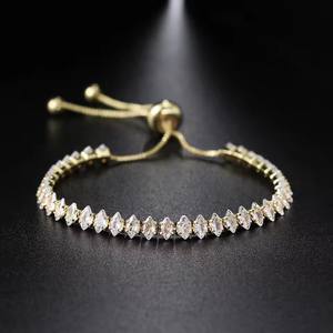 Nueva Pulsera de Lujo de Plata de Ley 925 con Circonitas Brillantes en Forma de Estrellas y Corazón, Pulsera de Tenis, Regalos Sorpresa - Product Image 2