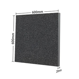 Personnalisé 20mm d'épaisseur <span class=keywords><strong>gris</strong></span> foncé antidérapant résistant à la chaleur <span class=keywords><strong>béton</strong></span> rustique pavés extérieurs en porcelaine carreaux d'extérieur - Product Image 3