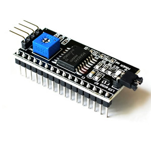 1-5 ชิ้น IIC/I2C TWI SPI บอร์ดอินเทอร์เฟซแบบอนุกรมพอร์ต LCD1602 LCD 1602 2004 PCF8574 อะแดปเตอร์แผ่นอะแดปเตอร์ LCD โมดูลแปลง - Product Image 1