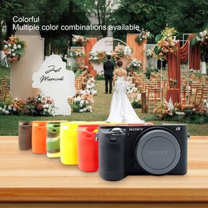 Étui YEAH pour appareil photo numérique <span class=keywords><strong>Sony</strong></span> Alpha A6500 ILCE-<span class=keywords><strong>6500</strong></span>, coque de protection en silicone souple anti-rayures - Product Image 6