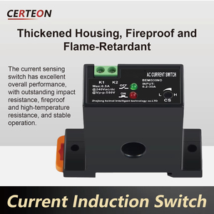 Interrupteur Capteur Courant CA <span class=keywords><strong>BEMA</strong></span> Autonome Sortie NO NC Protection Surcharge 0.2-200A - Product Image 5