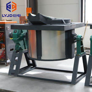 Venda quente 250 Kg 500kg Cobre Alumínio Fusão Forno Elétrico Nonferrous Metal Cast Smelting <span class=keywords><strong>Furnace</strong></span> for Ingot Making Machine - Product Image 4