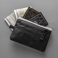 Dompet Koin Mini Dompet Perjalanan Tas Organizer Uang Kecil Kantong Kartu Kredit Bank Dompet Ramping Tempat Kartu dengan Ritsleting