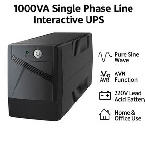 450VA 650VA 850VA 1000VA 스탠바이 <span class=keywords><strong>UPS</strong></span> 내장 배터리 포함 220V 50/60Hz 소형 백업 무정전 전원 공급 장치 LED PC용 - Product Image 2
