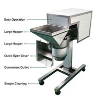 Machine à purée de légumes DQC-200N/800N, broyeur de gingembre et d'ail pour cantine, usine de transformation alimentaire
