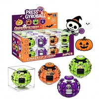 Spinner Fidget Ball Giratorio 360° para Halloween, Venta al Por Mayor °   Juguete giratorio sensorial para aliviar el estrés, regalo para fiesta de Halloween para niños