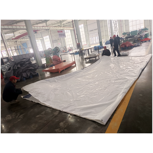 Bâche enduite de PVC de vente d'usine imperméable 650g 750g grande couverture supérieure de tente de partie - Product Image 6