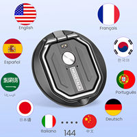 Dispositif de traduction de langue AI pour 144 langues en ligne hors ligne Communication en temps réel Cross APP Phone Holder Translator