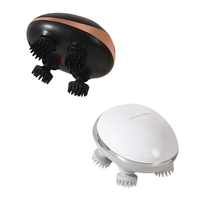 Appareil de massage du cuir chevelu portable avec base de rangement pour cadeaux de soins personnels