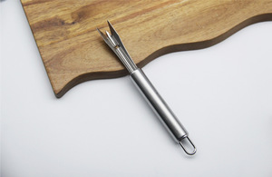 Ensemble de gadgets de cuisine en acier inoxydable éplucheur de piment couteau d'ananas dissolvant de veine de crevette outils de cuisine pratiques - Product Image 5