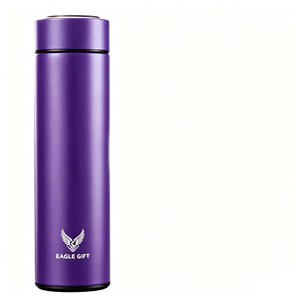 500ml Custom Led Intelligent Temperature Measuring Water Bottle 304 Stainless Steel Thermal Insulation Cup Thermometer Tumb copo - Product Image 6