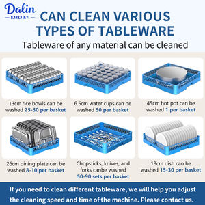 Высокоэффективная конвейерная посудомоечная машина, Промышленный Тип полета для кухни ресторана, нержавеющая сталь, сертифицированная CE - Product Image 6