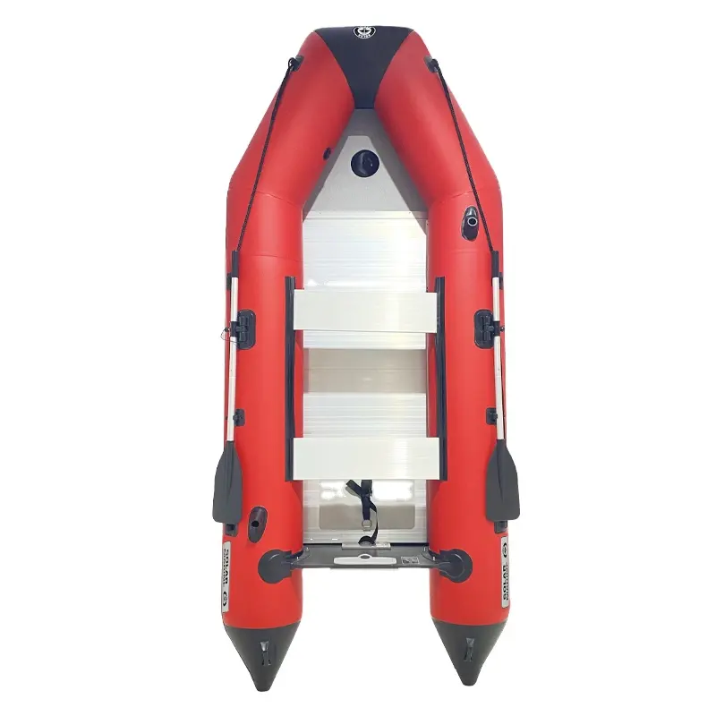 11 ft Dinghy Boats 5-6 Persons Inflatable Boat Fishing Kayak Raft Sport Boat for Adults with Paddles Air Pump Carry Bag