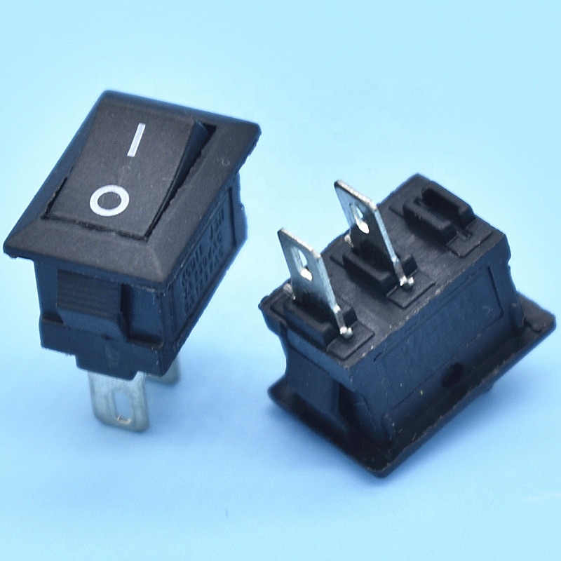 Китай мини маленький KCD11 2 pin кулисный переключатель 10*15 мм 3 ампер 250 вольт переключатель
