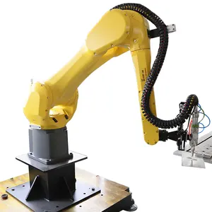 Machine de découpe Laser à Fiber automatique, bras de Robot, découpeur sur le métal, acier inoxydable, aluminium, haute précision