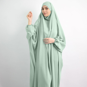 LSM088 Indonesia Abaya vestido largo oración ropa para las mujeres <span class=keywords><strong>musulmanas</strong></span> - Product Image 1