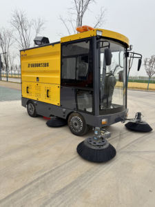 <span class=keywords><strong>Aspirateur</strong></span> électrique avec certification CE, bac à déchets de 260 L, véhicule de balayage commercial efficace - Product Image 3