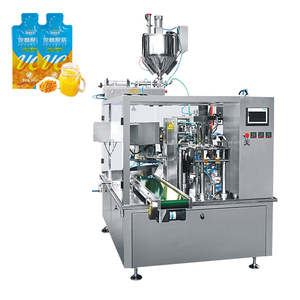 Automatic Premade Bag <b>Stand</b> up Pouch Packaging Peanut Butter Sesame Sauce Filling Liquid Packing Machine - Product Image 6
