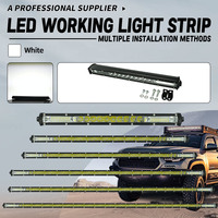 Liu HJG prix d'usine blanc ambre personnalisé ODM OEM système d'éclairage de moto led conduite barre lumineuse de travail pour camions voiture