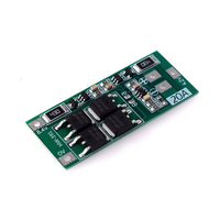 Placa de protección BMS mejorada 2S 20A para baterías de iones de litio y LiPo, módulo de 8V 9V con corriente de 20A para taladro y motor