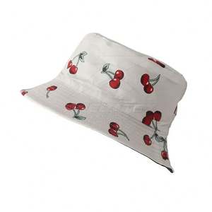 Sombrero de Pescador Personalizado de Algodón con Estampado Completo, Ajustable, de Doble Cara, con Ala Ancha, para Verano, Playa, Viajes, para Hombre y Mujer - Product Image 4